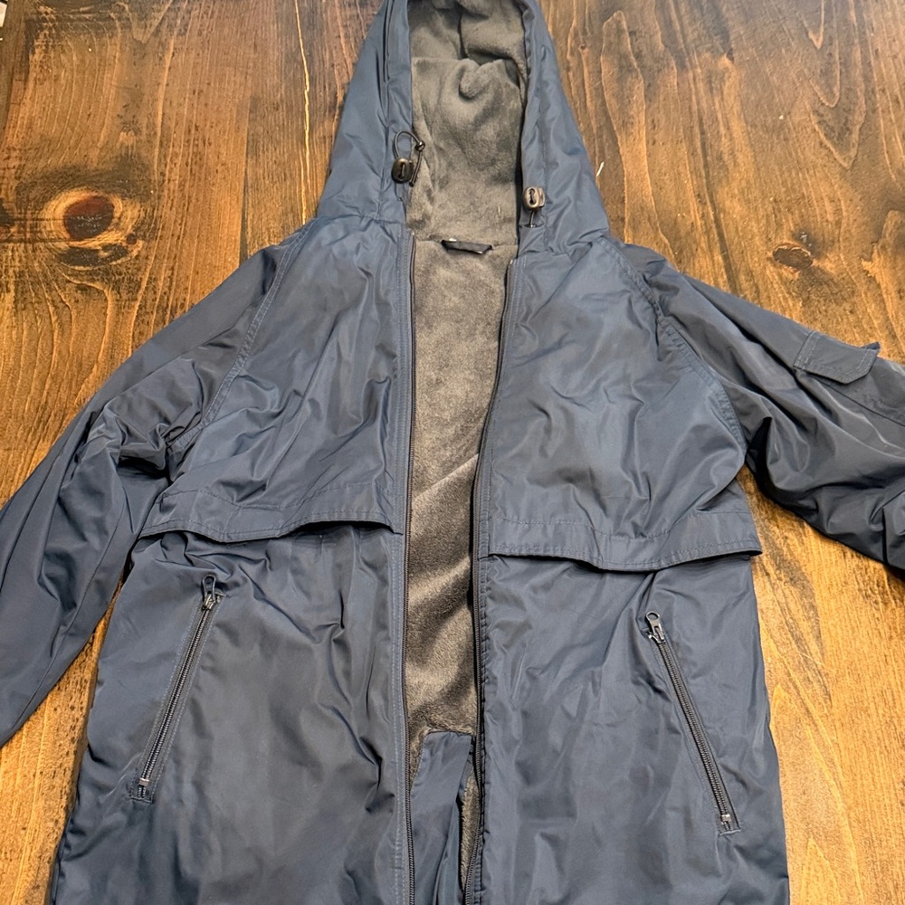 Sporti Youth Medium Navy Swim Parka
